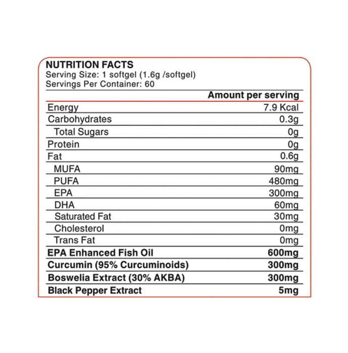 Vitrovea Gold Series Megacurc Double Strength Softgels (60'S)