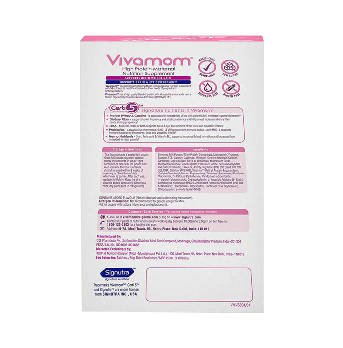 Vivamom Vanilla Powder (200gm)