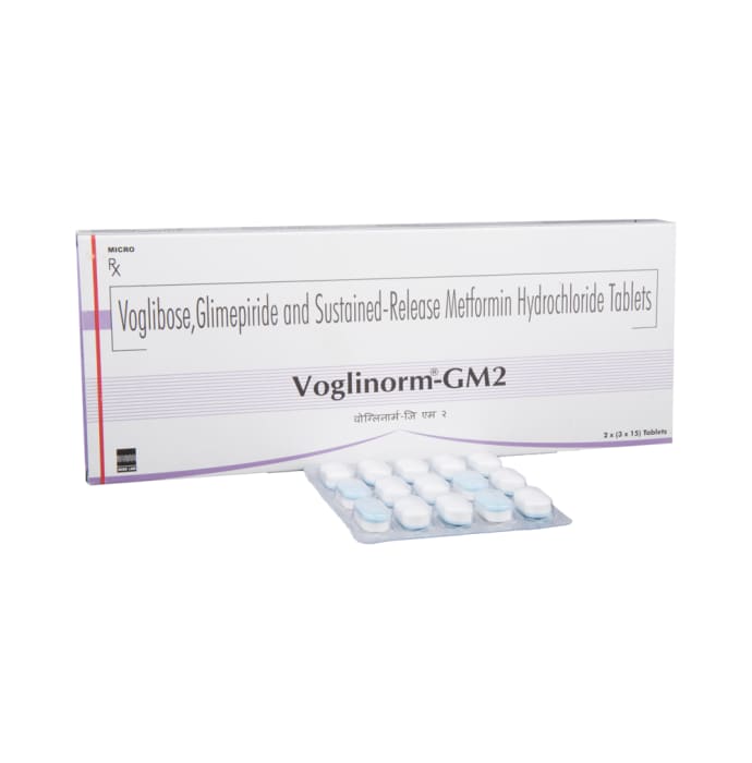 Voglinorm-GM 2 Tablet SR (15'S)