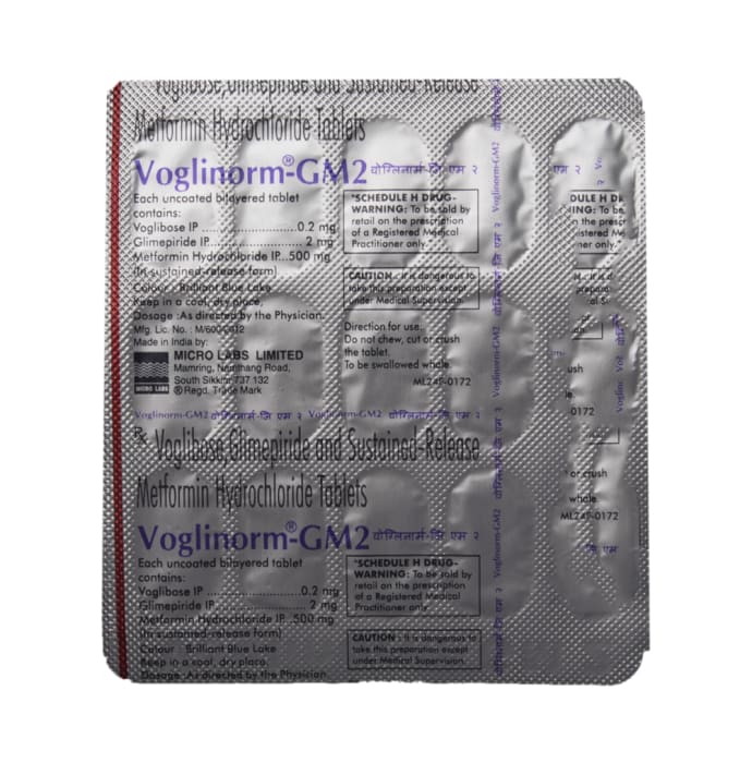 Voglinorm-GM 2 Tablet SR (15'S)