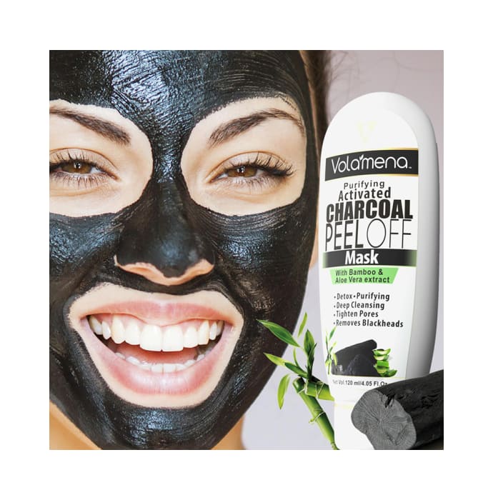 Volamena Activated Charcoal Peel Off Mask (120ml)