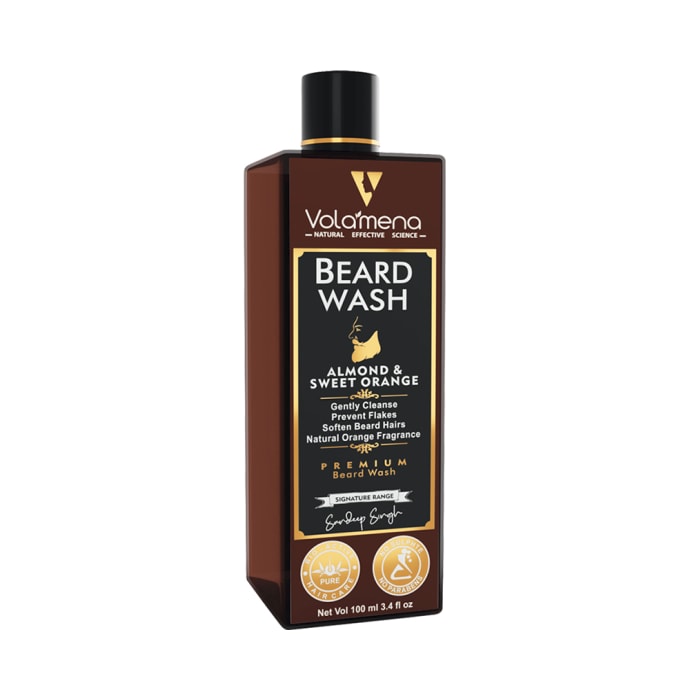 Volamena Beard Wash Almond & Sweet Orange (100ml)