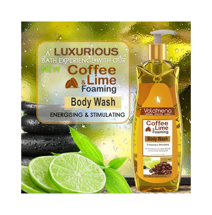 Volamena Coffee & Lime Foaming Body Wash (300ml)