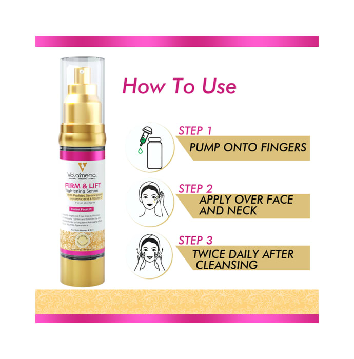 Volamena Firm & Lift Tightening Face Serum (50ml)