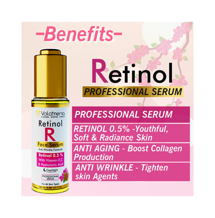 Volamena Retinol Face Serum (30ml)