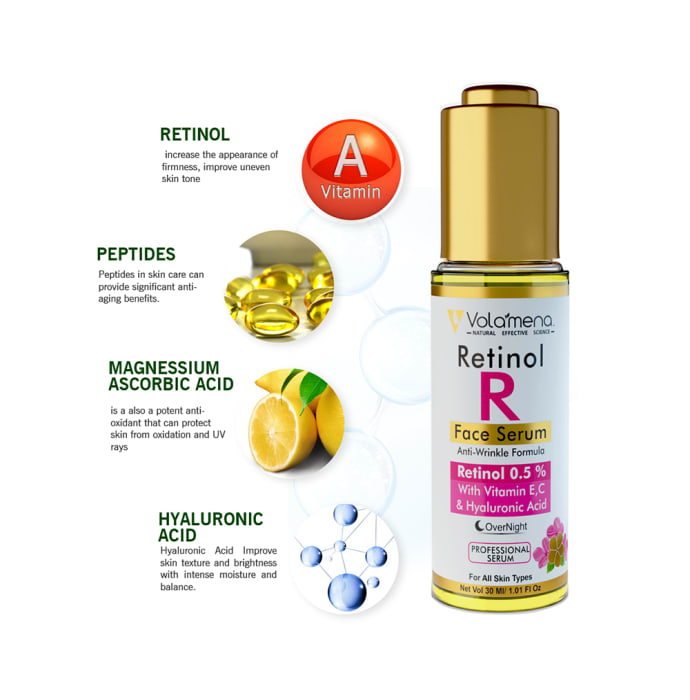 Volamena Retinol Face Serum (30ml)