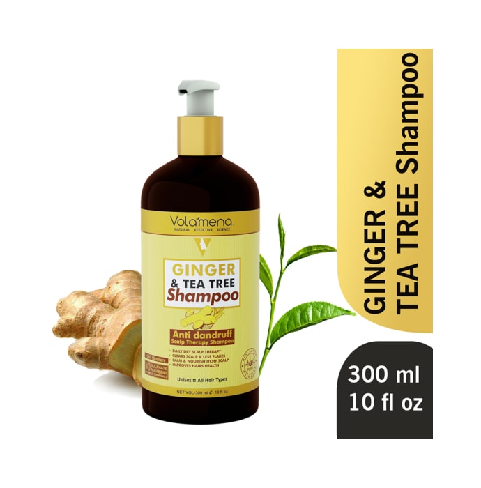 Volamena Shampoo Ginger & Tea Tree (300ml)