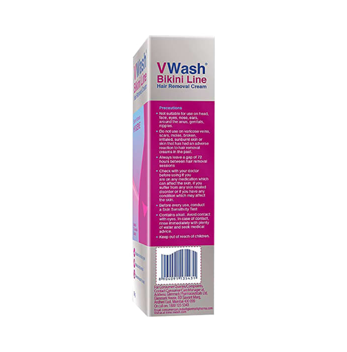 VWash Bikini Line Hair Removal Cream (50gm)