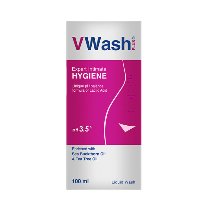 VWash Plus Expert Intimate Hygiene Wash (100ml)