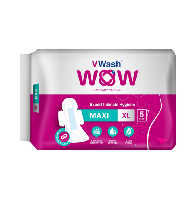 VWash WOW Sanitary Napkin Maxi XL