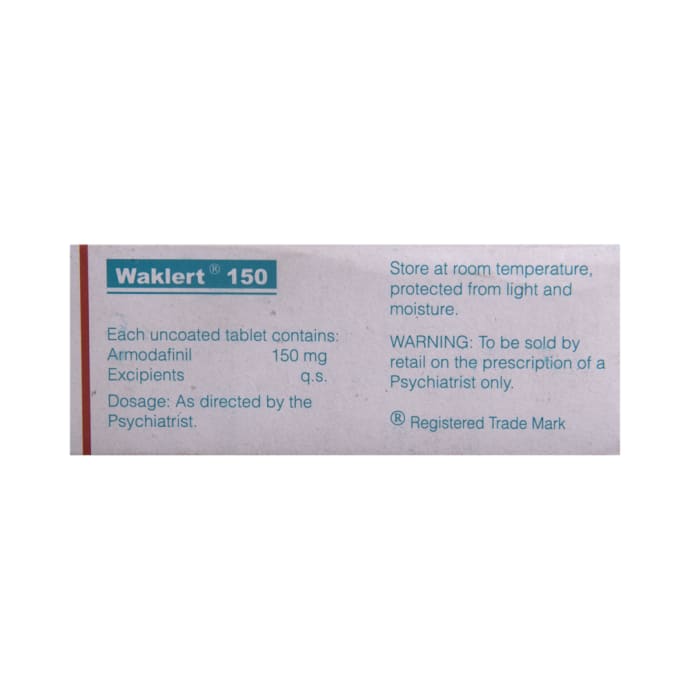 Waklert 150mg Tablet (10'S)