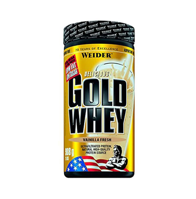 Weider Gold Whey Protein Powder Vanilla Fresh (908gm)