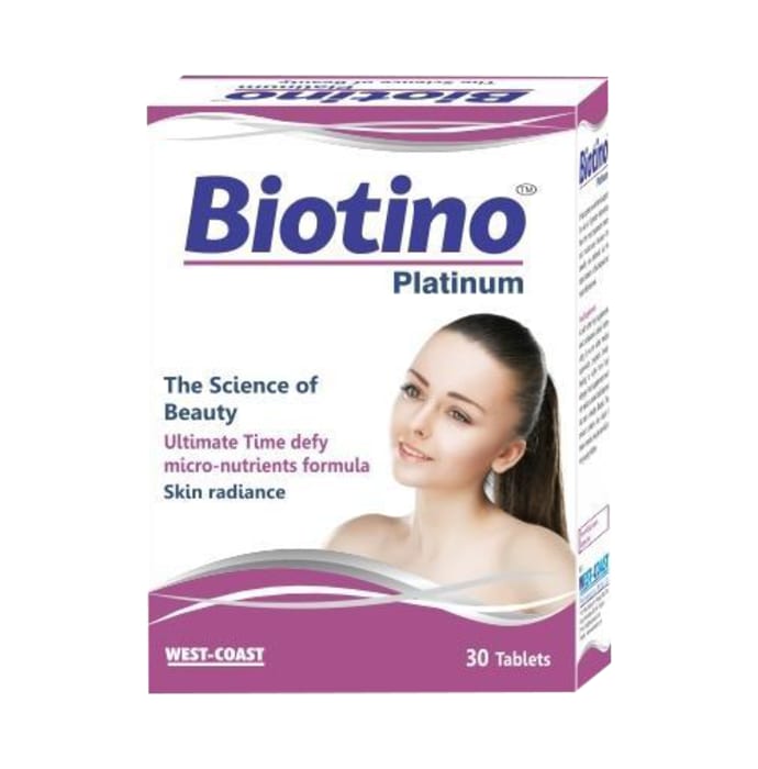 West-coast biotino platinum tablet (30'S)