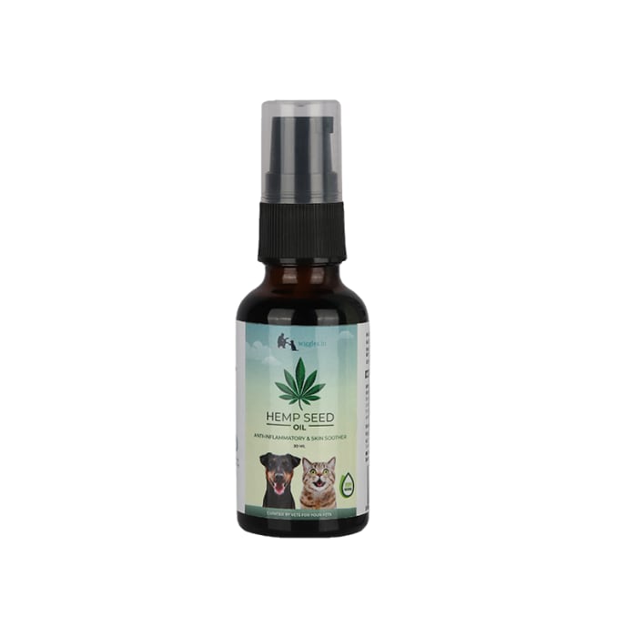 Wiggles.in Hemp Seed Oil (For Pets) (30ml)