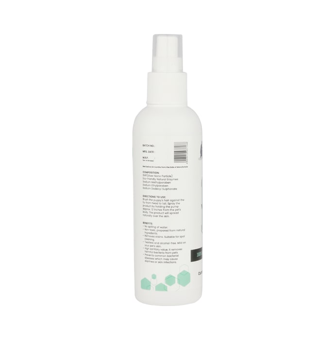 Wiggles.in Organic Waterless Bath for Puppies and Kittens (200ml)