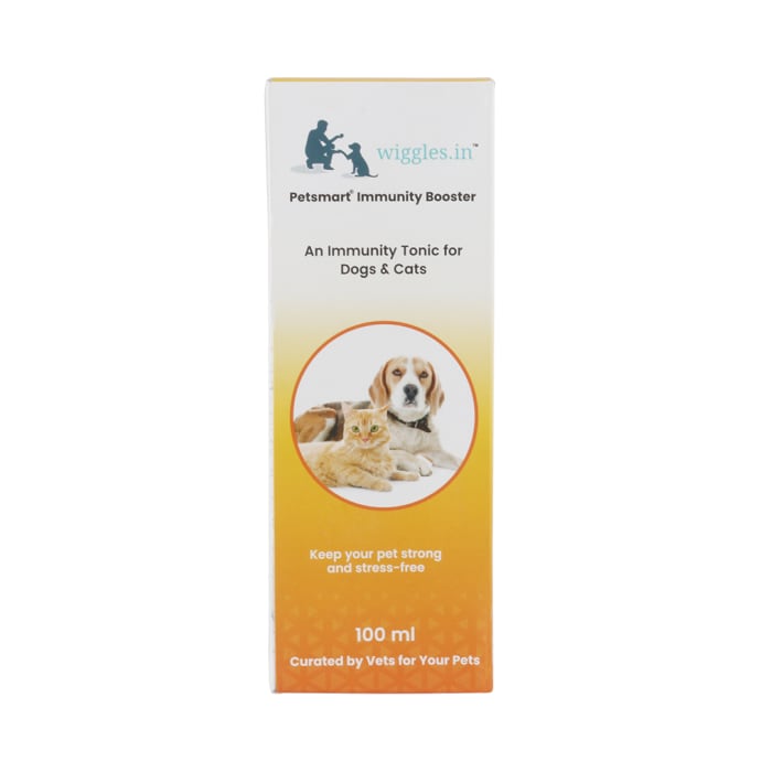 Wiggles.in Petsmart Immunity Booster for Dogs & Cats (100ml)