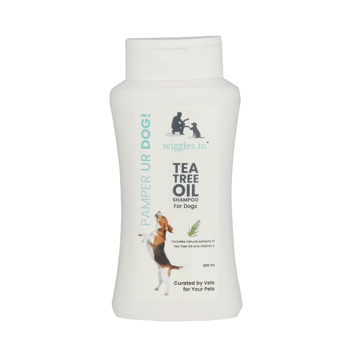 Wiggles.in Tea Tree Oil Shampoo for Dogs (200ml)