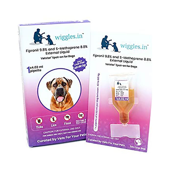 Wiggles.in Vetstar Spot-On for Dogs 40-60Kg (4.02ml)