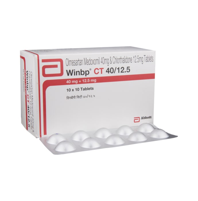 Win BP CT 40 mg / 12.5 mg Tablet (10'S)