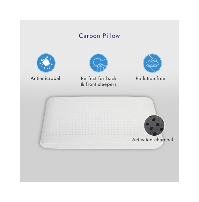 Wink & Nod Memory Foam Pillow Carbon