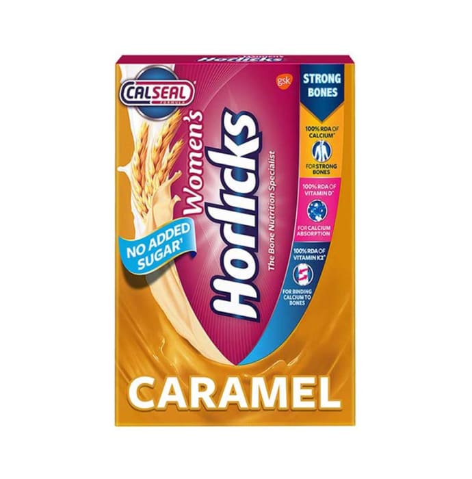 Women's Horlicks Health and Nutrition Drink Caramel Refill (400gm)