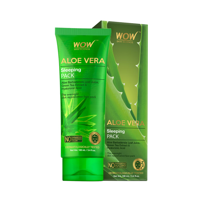 WOW Skin Science Aloe Vera Sleeping Pack (100ml)