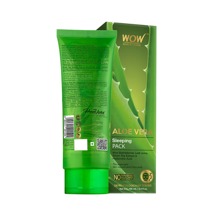 WOW Skin Science Aloe Vera Sleeping Pack (100ml)