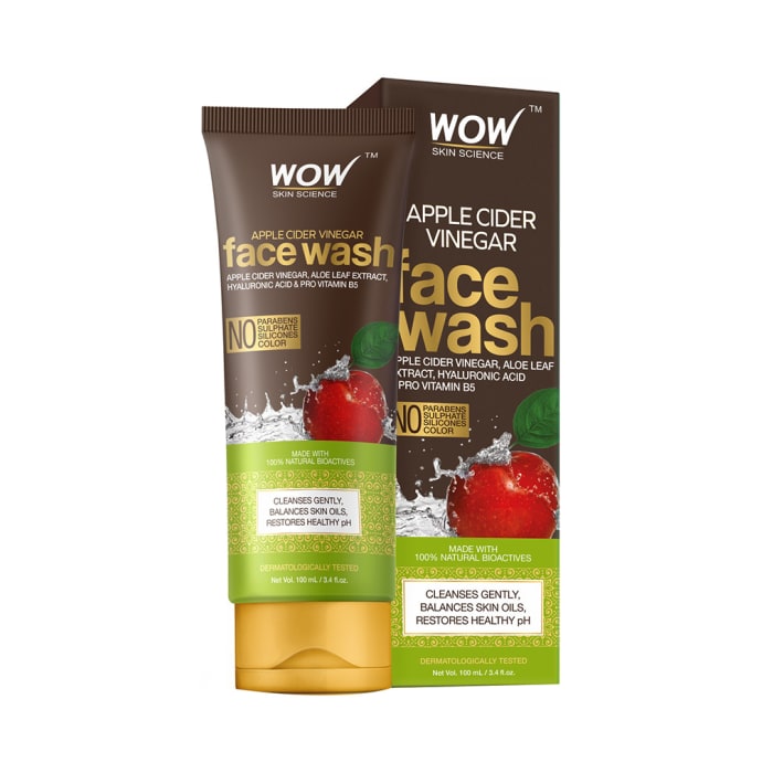 WOW Skin Science Apple Cider Vinegar Face Wash (100ml)