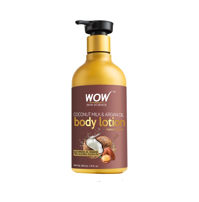 WOW Skin Science Body Lotion Coconut Milk & Argan Oil (300ml)