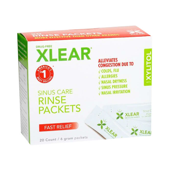 Xlear Sinus Care Rinse Packets with Xylitol (6gm Each)