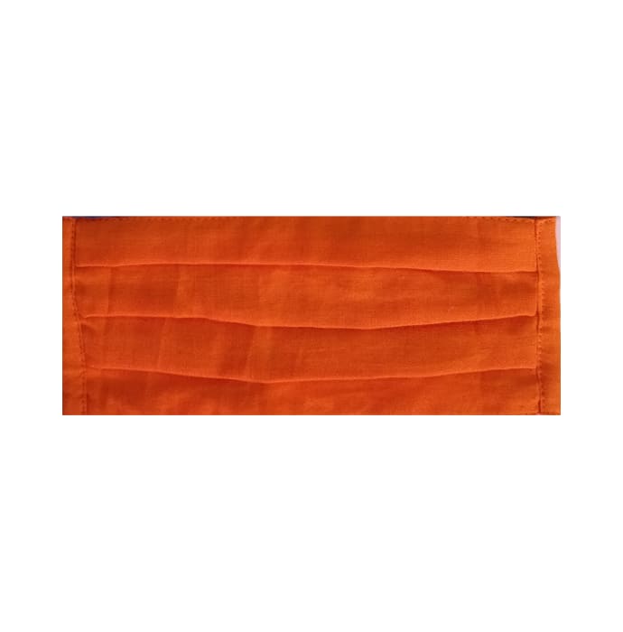 XOXO Organic Cotton Fabric Mask Orange