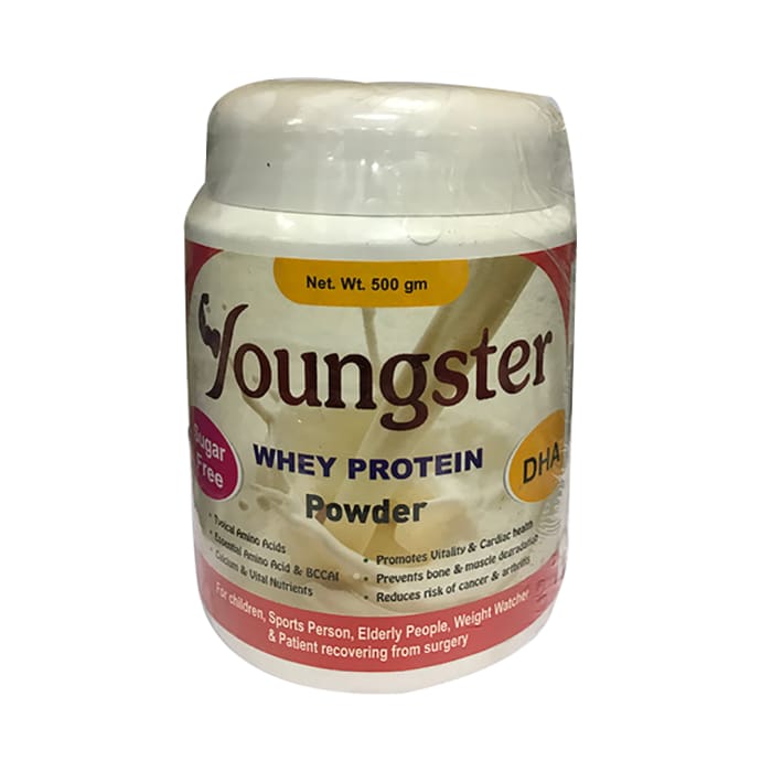 Youngster Whey Protein Powder Sugar Free (500gm)