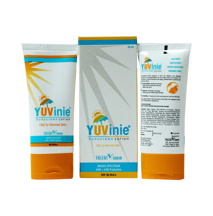 Yuvinie Sunscreen Lotion SPF 30 (50ml)