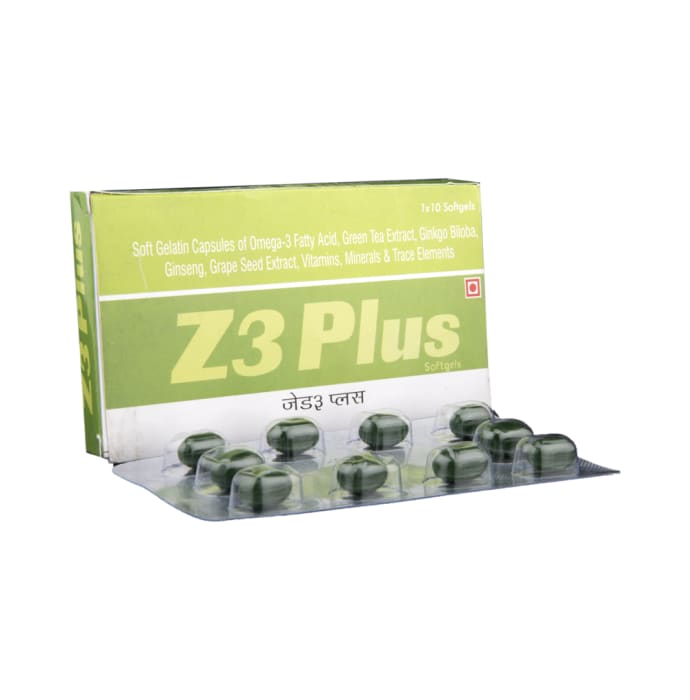 Z3 Plus Soft Gelatin Capsule (10'S)