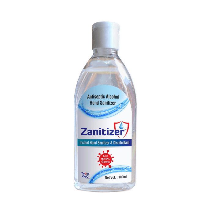 Zanitizer Antiseptic Alcohol Hand Sanitizer (100ml)