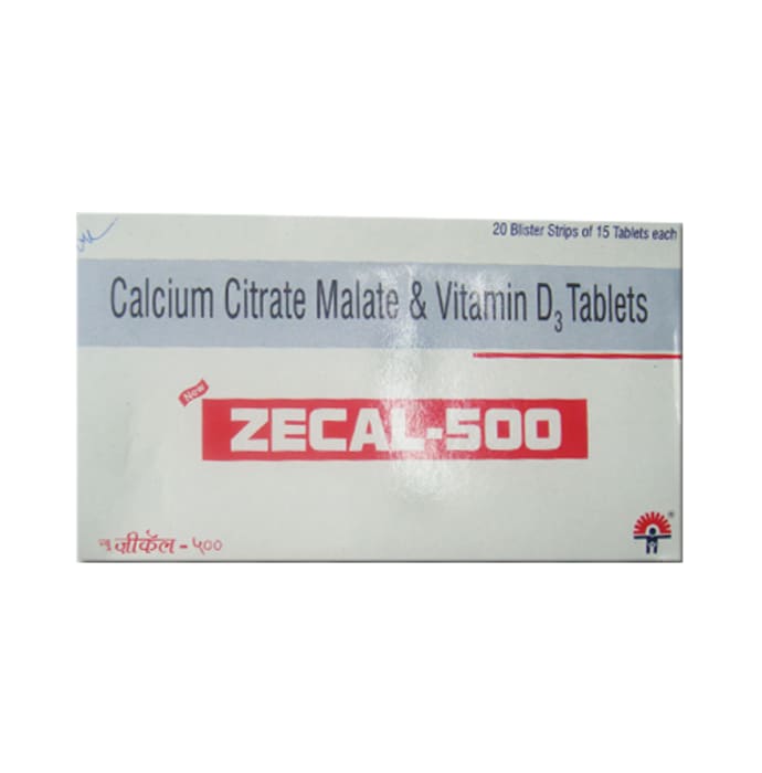 Zecal -500 tablet (15'S)