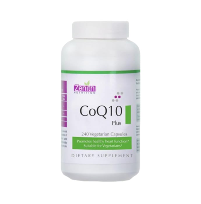 Zenith nutrition coq10 plus capsule (240'S)