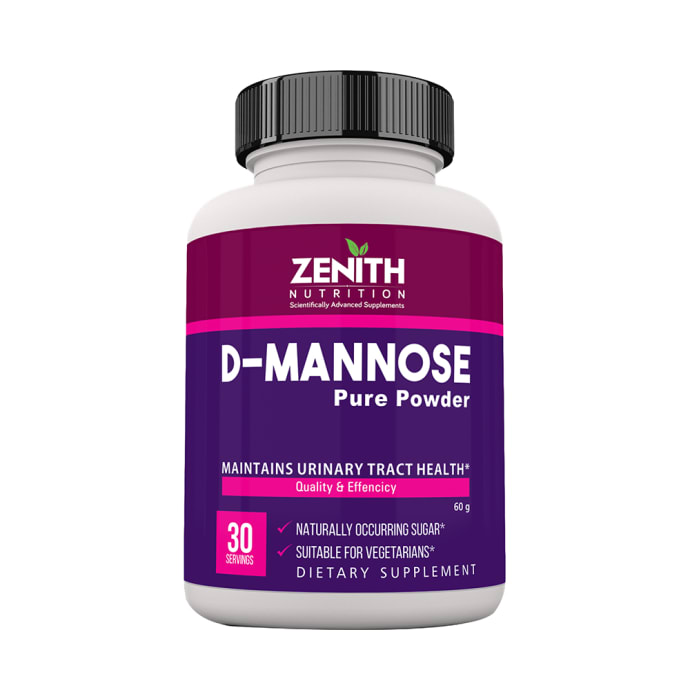 Zenith Nutrition D-Mannose Pure Powder (60gm)