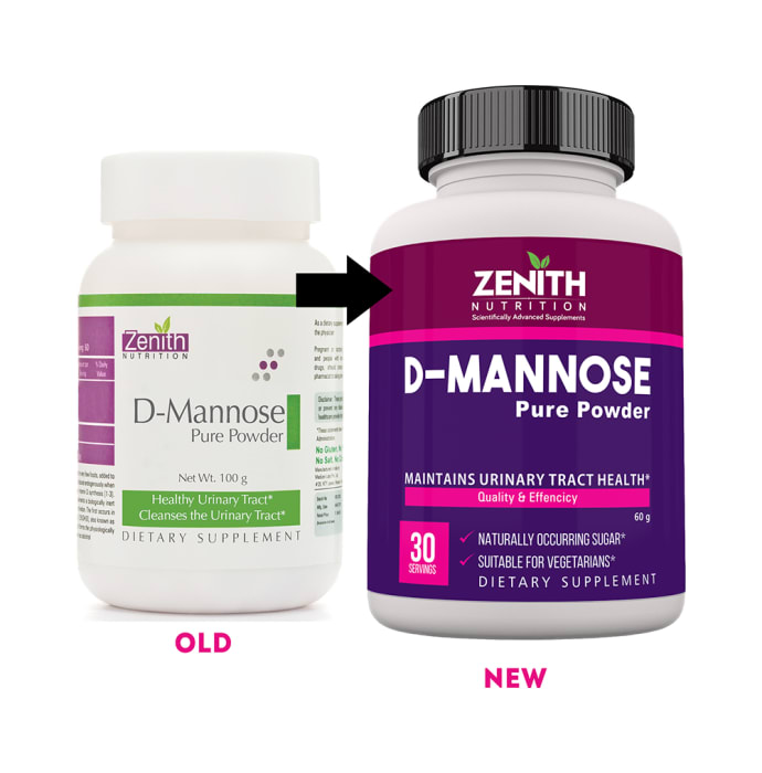 Zenith Nutrition D-Mannose Pure Powder (60gm)