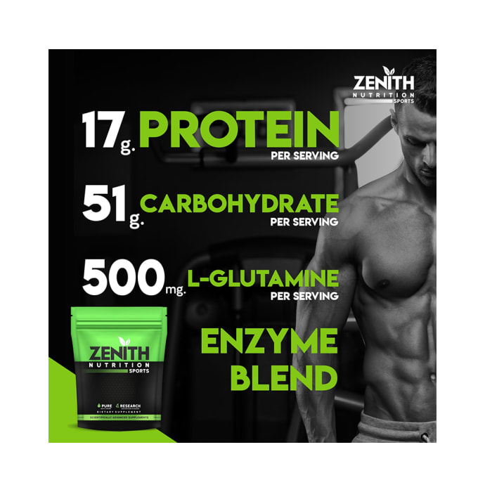 Zenith Nutrition Mass Gainer++ French Vanilla (1500gm)