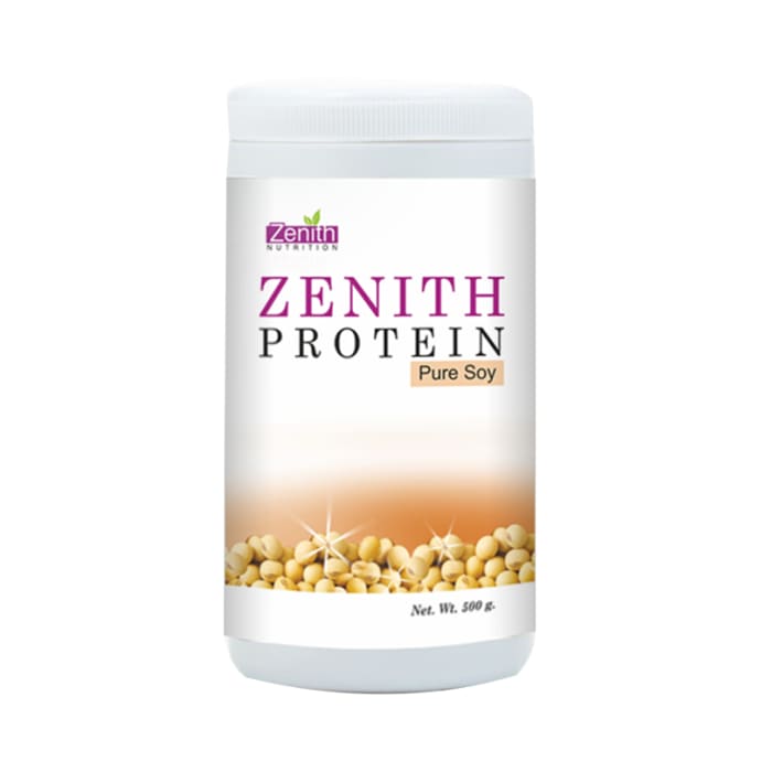 Zenith nutrition protein pure soy powder (500gm)