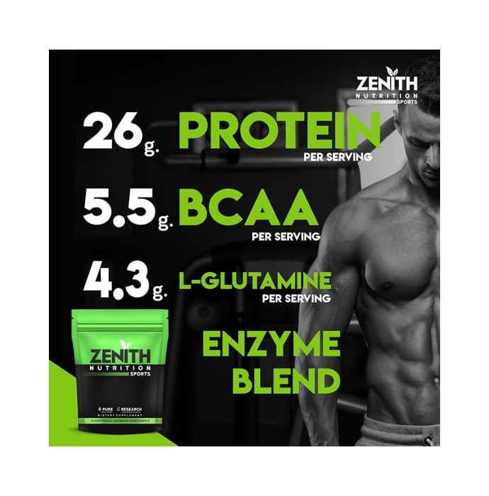 Zenith Nutrition Sports Whey Protein French Vanilla (1050gm)