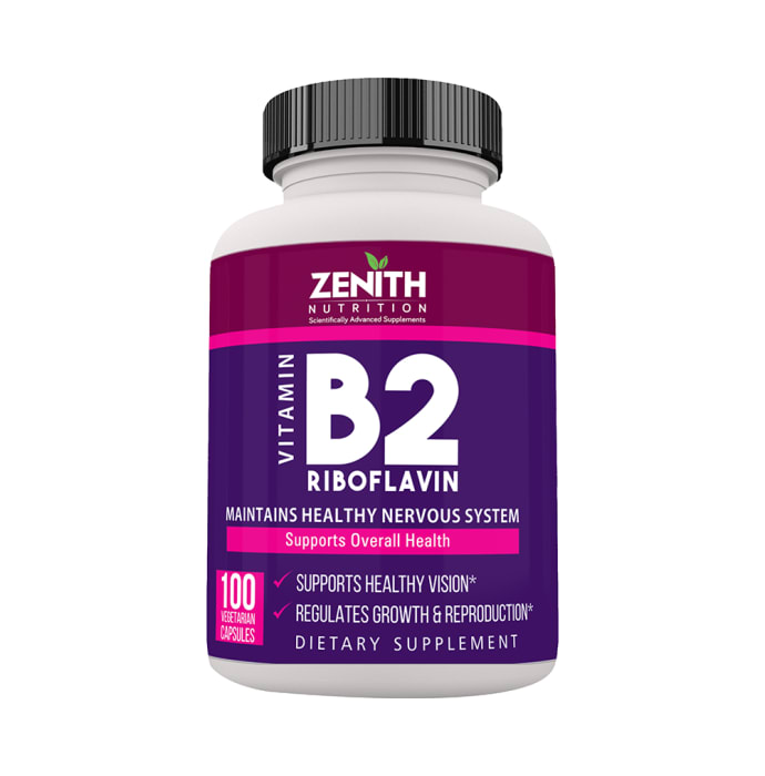 Zenith nutrition vitamin b2 capsule (100'S)