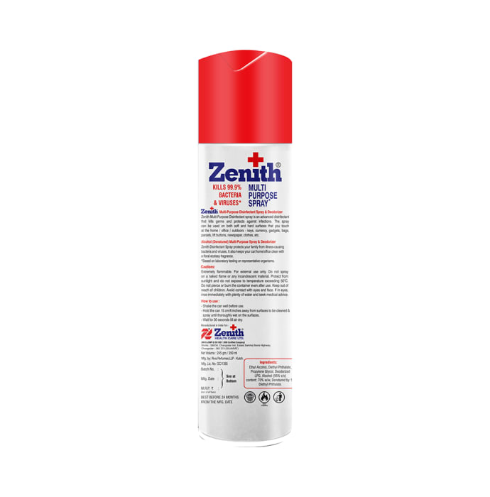 Zenith Surface Disinfectant Multipurpose Spray (350ml)