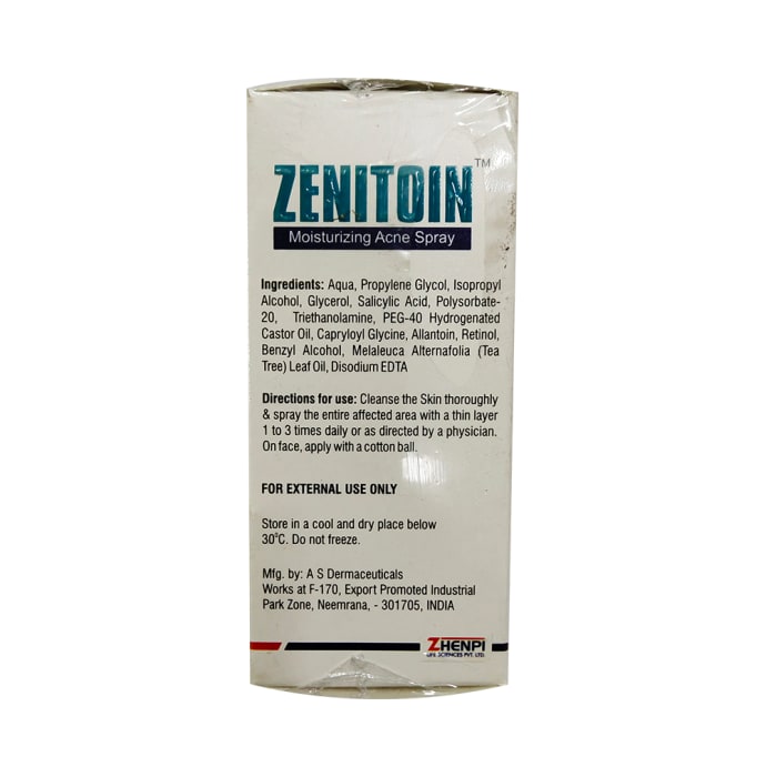 Zenitoin Moisturizing Acne Spray (50ml)