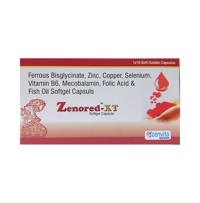 Zenored-XT Softgel Capsule (10'S)