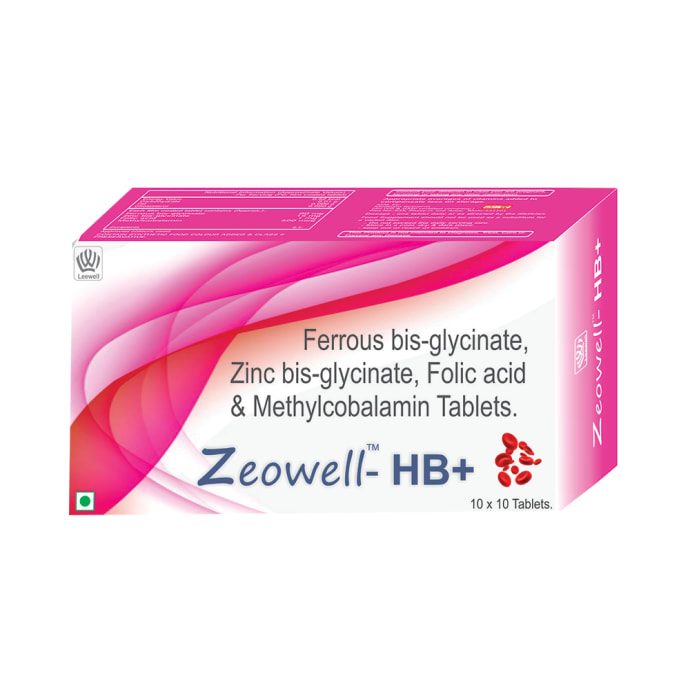 Zeowell-Hb+ Tablet (10'S)