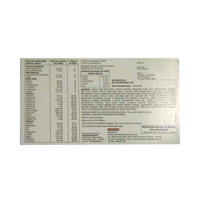 Zincitotal Tablet (10'S)