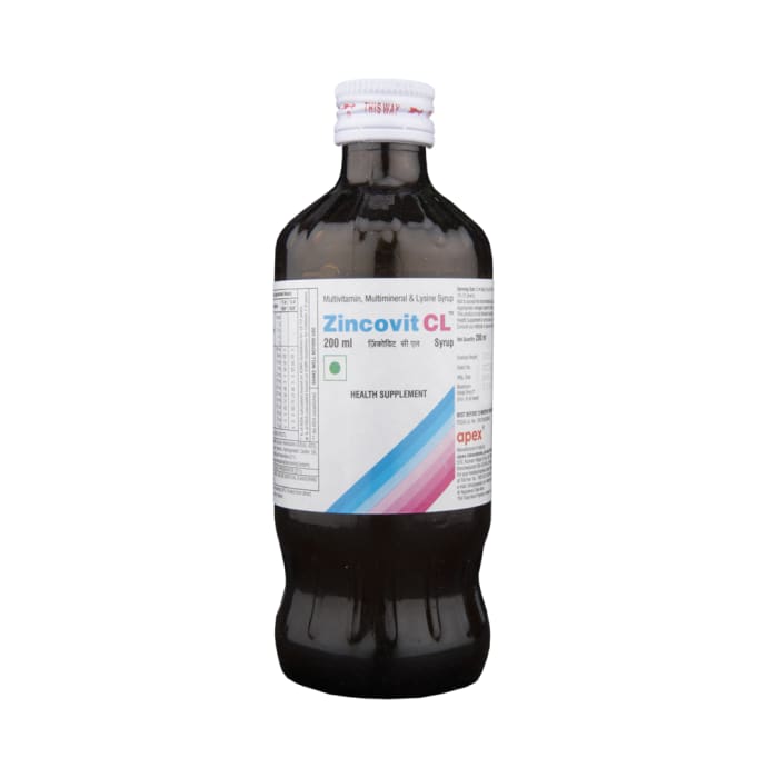 Zincovit CL Syrup (200ml)