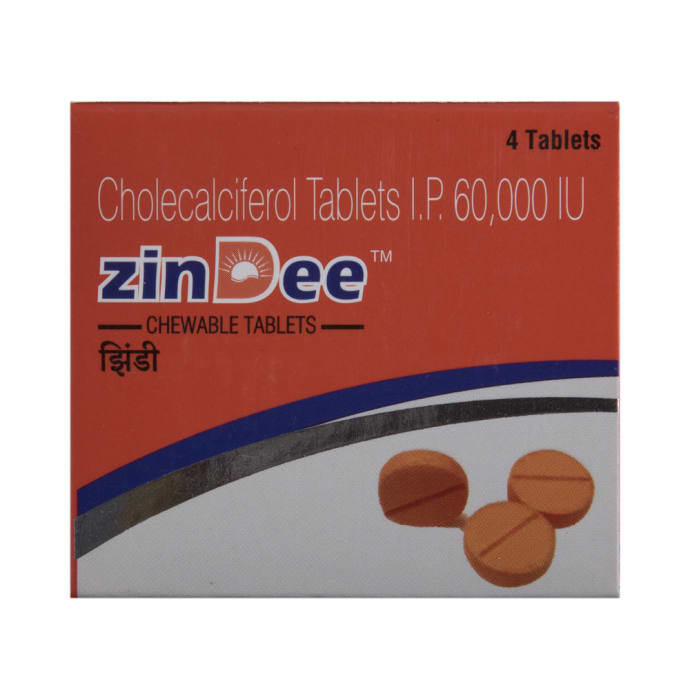 Zindee Chewable Tablet (4'S)